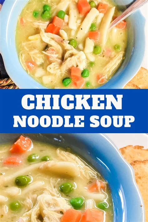 Easy Chicken Noodle Soup Stove Top And Instant Pot Chef Alli