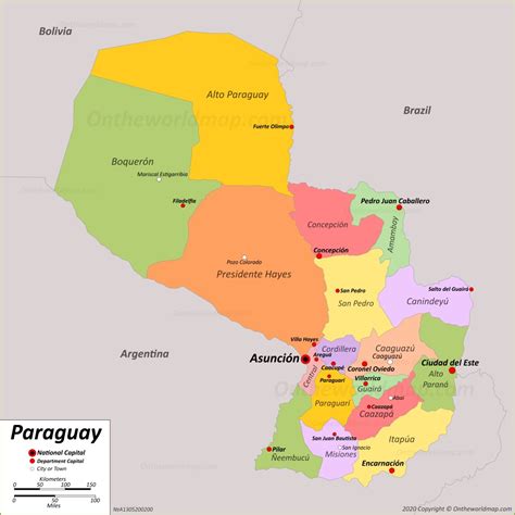 We can create the map for you! Paraguay Map | Maps of Paraguay