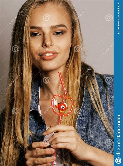 Young Blond Woman On White Backgroung Gesture Thumbs Up Isolated