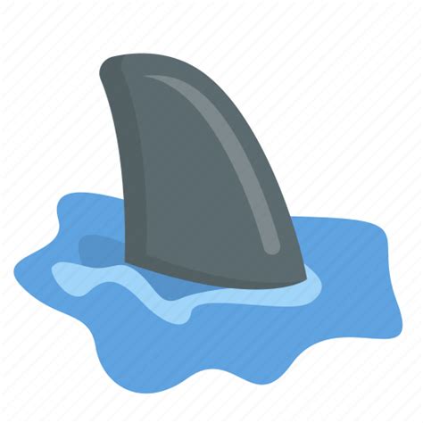 Danger Learking Ocean Shark Sharkfin Sharky Icon