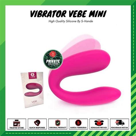 Jual Vibrator U Shape Vebe Mini Alat Bantu Seksual Getar Lembut