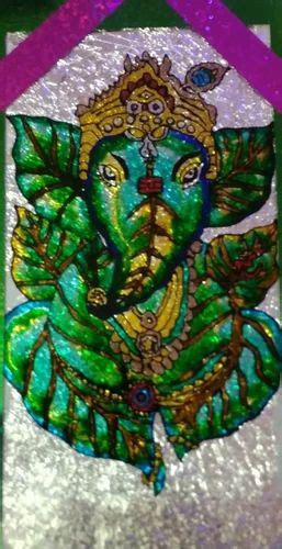Ganesha Glass Paintings