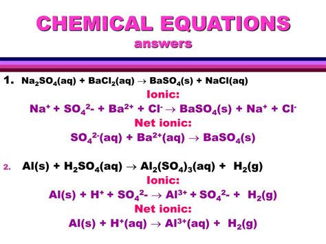 Ppt Writing Chemical Equations Powerpoint Presentation Free Download
