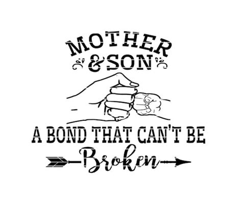 Mother And Son Svg Mother And Son Fist Bump T For Mom Etsy