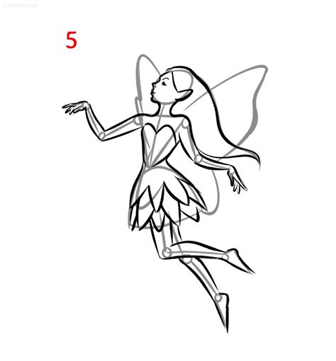 Fairy Drawing Ideas How To Draw A Fairy
