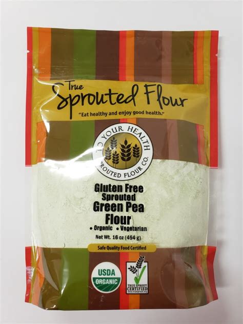 Organic Sprouted Green Pea Flour