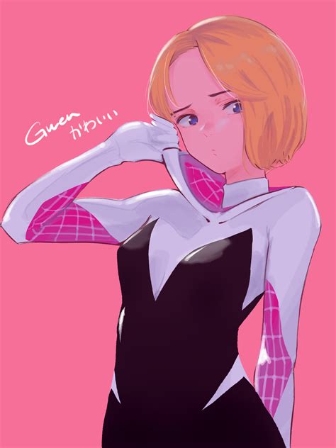 Gwen Stacy And Spider Gwen Marvel And More Drawn By Bonryuu Danbooru