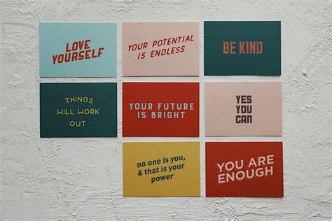 Encouragement Postcards Pack Of 8 Postcard Encouragement Words