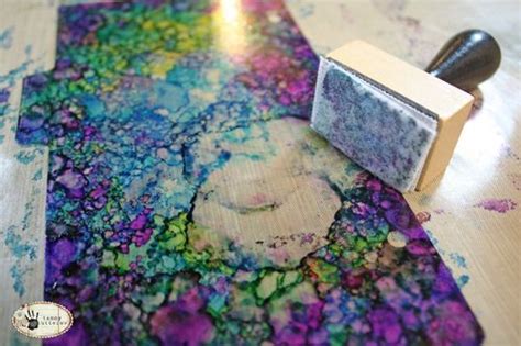 17 Best Images About Alcohol Ink And Stained Glass Effect