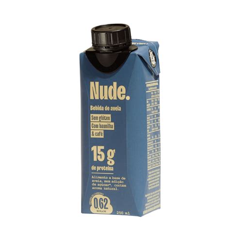 Bebida proteica Nude g Baunilha com Café Nude