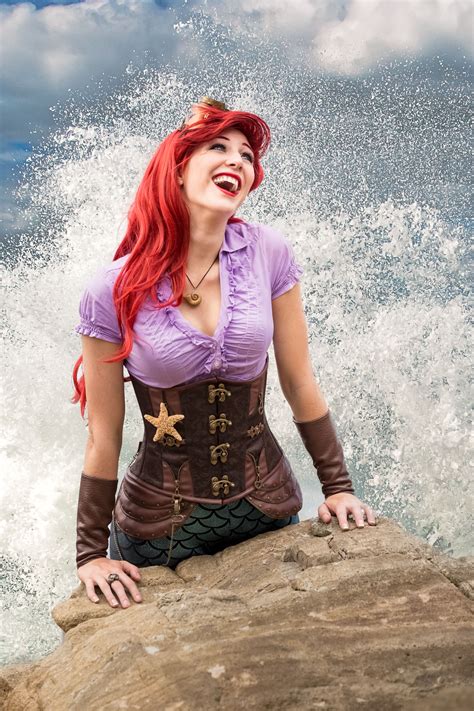 The Perfect Ariel Cosplay Steampunk Style The Blake Image Photography