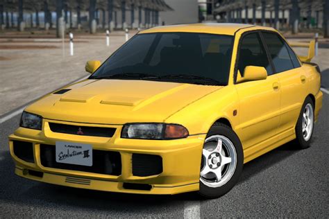 The mitsubishi lancer evolution, commonly referred to as 'evo', is a sports sedan based on the lancer that was manufactured by japanese manufacturer mitsubishi motors from 1992 until 2016. Mitsubishi Lancer Evolution III GSR '95 | Gran Turismo ...