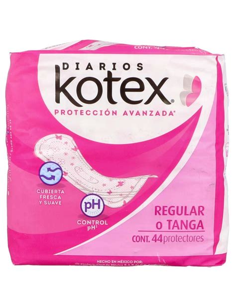 Precio Kotex Pantiprotectores Regular 44 Piezas Farmalisto Mx