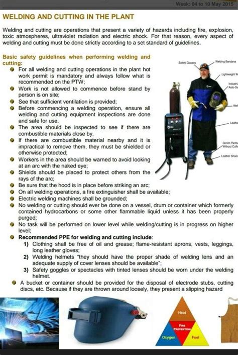Welding Safety Safety Posters Workplace Safety Health And Safety