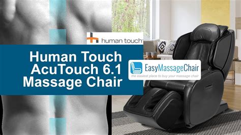 The Human Touch Acutouch 61 Massage Chair Youtube