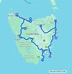 Tasmania Road Trip – Google My Maps