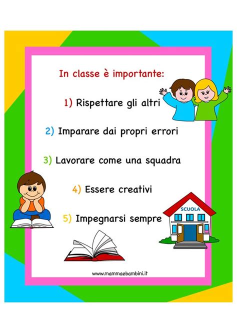 Regole Da Rispettare A Scuola Le Regole Da Rispettare A Scuola