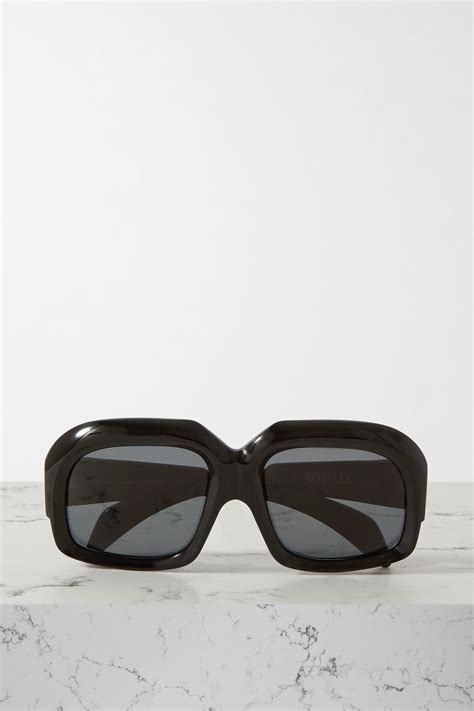 Jacques Marie Mage Vandella Square Frame Acetate Sunglasses Net A Porter