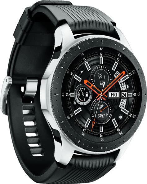 customer reviews samsung galaxy watch smartwatch 46mm stainless steel sm r800nzsaxar best buy