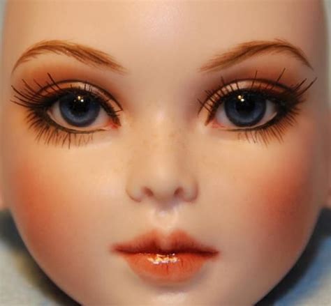 Beautiful Doll Face Doll Face Paint Polymer Clay Dolls Doll Face