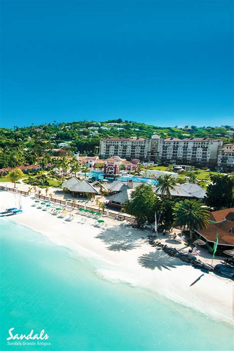 Sandals Grande Antigua Is Located On Dickenson Bay Antigua S Best And Most Famous Beach