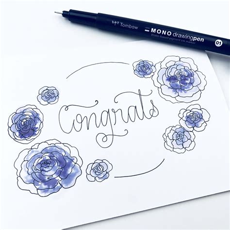 It's an honor to share in such a beautiful and important day. Make Your Own DIY Wedding Congratulations Card - Tombow ...