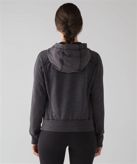 Maybe you would like to learn more about one of these? Lululemon Loop Back Hoodie - Acid Rubber Dye Black - lulu ...