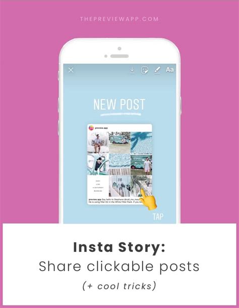 How To Add Tap To See Post On Instagram Story Story Guest