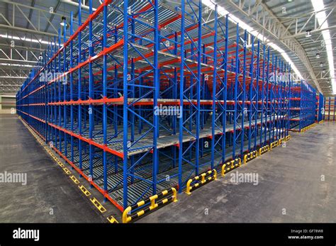 Distribution Center Warehouse Storage Pallet Racking System Hi Res