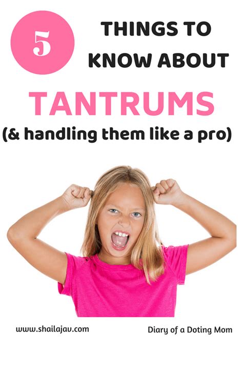 Taming The Tantrum Parenting Tips From A Child Care Expert