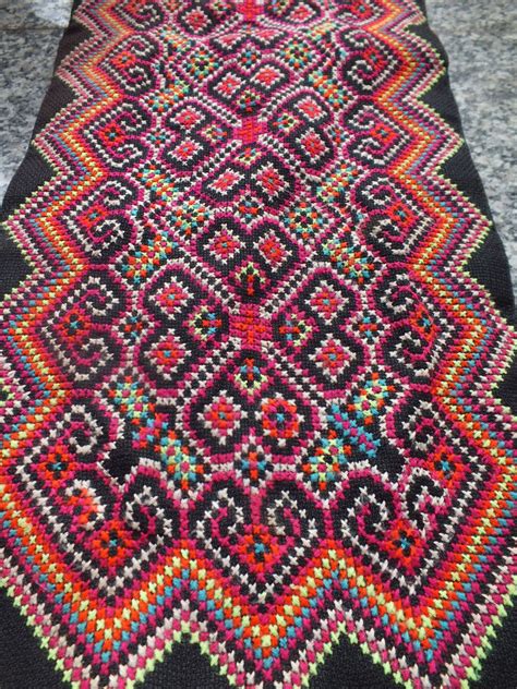 vintage-hmong-fabric-handmade-tapestry-textiles-hill-tribal-etsy-handmade-tapestries,-tribal