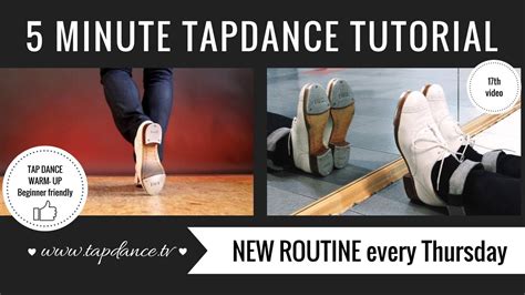 Beginner Friendly Tap Dance Warm Up Routine 17th Video 5 Minutes