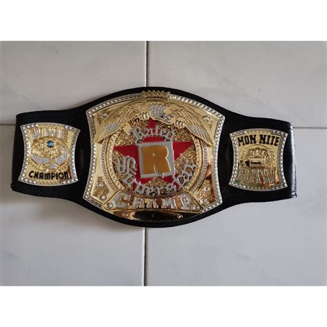 Wwe Rated Superstar Wrestling Championship Spinner Belt Toy Belt