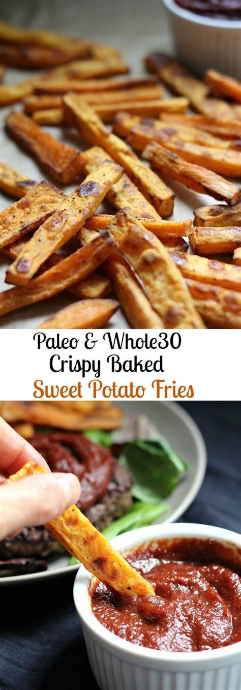 I served these with a creamed horseradish sauce for. Crispy Sweet Potato Fries & Homemade BBQ Sauce {Paleo ...