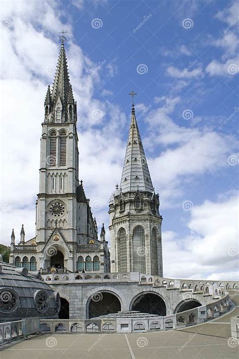 Cathedral Of Lourdes Stock Photo Image Of Faith Cristianism 6251278