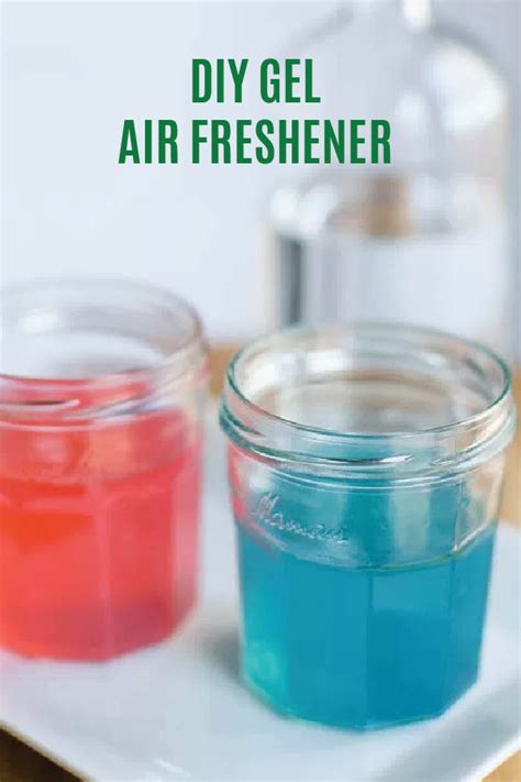 make your home smell fresh and clean with these diy gel air fresheners you could even make