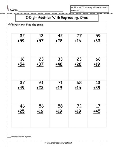 Using ten strips and one. two digit addition with regrouping ones to tens place ...