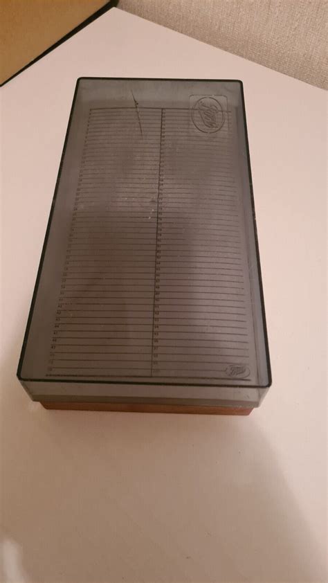 Boots Vintage Perspex 35mm Slide Storage Boxes Hold 100 Slides Each Ebay