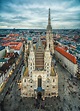 St. Stephen's Cathedral, Vienna. - Drone Photography