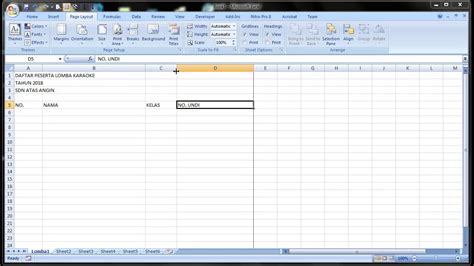 Mengenal Beberapa Pilihan Penyimpanan Lembar Kerja Pada Microsoft Excel