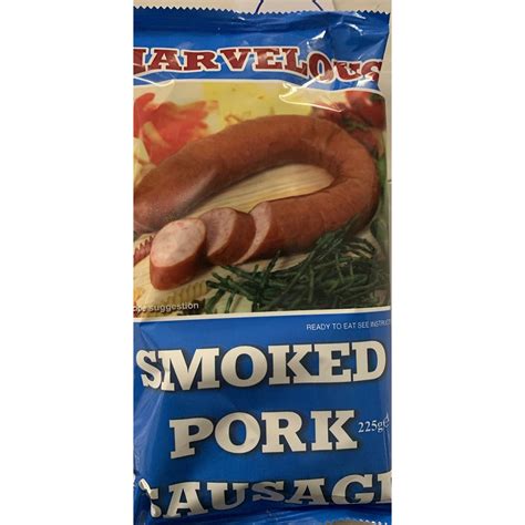 Marvelous Smoke Pork Sausage Camelot Foods