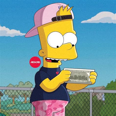 Tumblr Bart Simpson Supreme Fondo De Pantalla