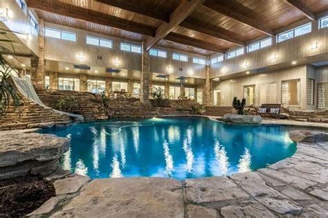 Beautiful Texas Homes With Massive Indoor Pools That Are Currently For Sale