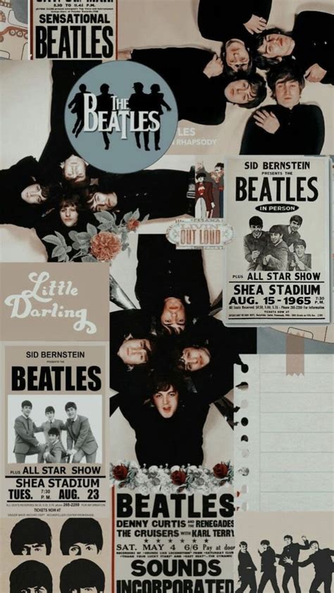 Aesthetic Beatles Background Beatles Wallpaper Band Wallpapers