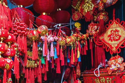 Chinese New Year Decorations Stock Photo Image Of Hope Chinese