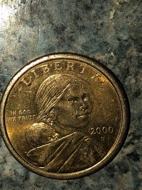 1 Dollar Coin Liberty 2000 P Etsy