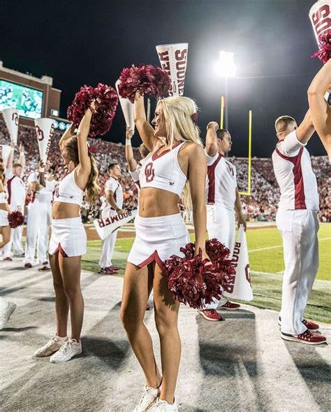 28 Best Oklahoma Sooners Cheerleaders Images On Pinterest Oklahoma