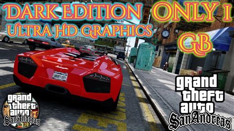 Gta v 2018 cars gameplay 4k | ultra realistic graphics mod. GTA San Andreas Dark Edition 2019 Ultra Realistic Graphics ...