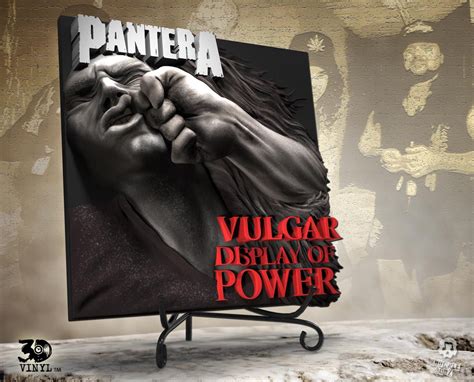 Vulgar Display Of Power De Pantera Ahora Como Vinilo 3d