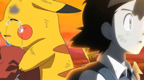 Ash Leave Pikachu In The End After Episode 11 Goodbye Pokemon Youtube